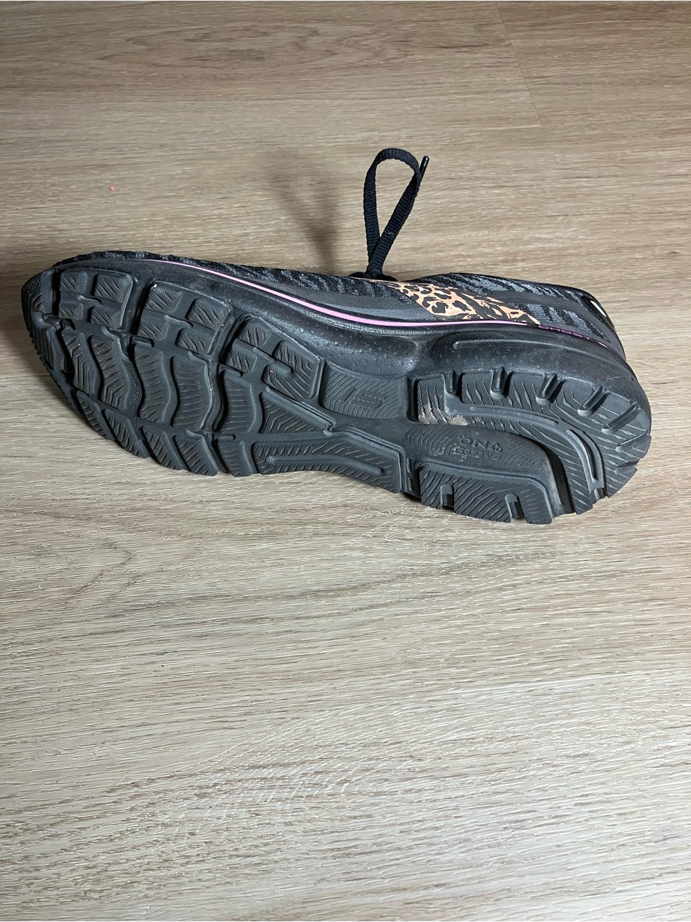 Brooks Ghost 15 Run Wild Black Zebra Leopard Running Shoes Women’s Size 9 B - Picture 10 of 11